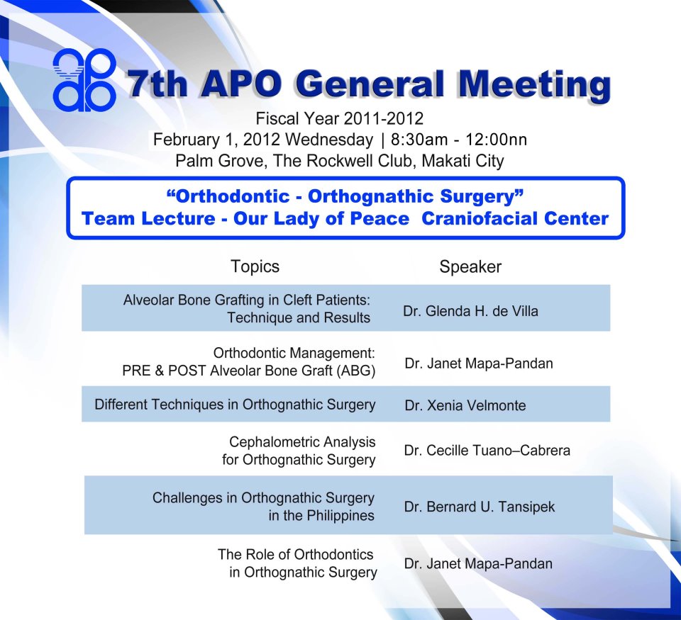February 1 General Meeting
